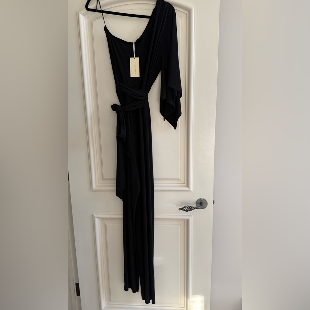 Ramy Brook Black Wide-Leg Jumpsuit - Picture 6 of 11